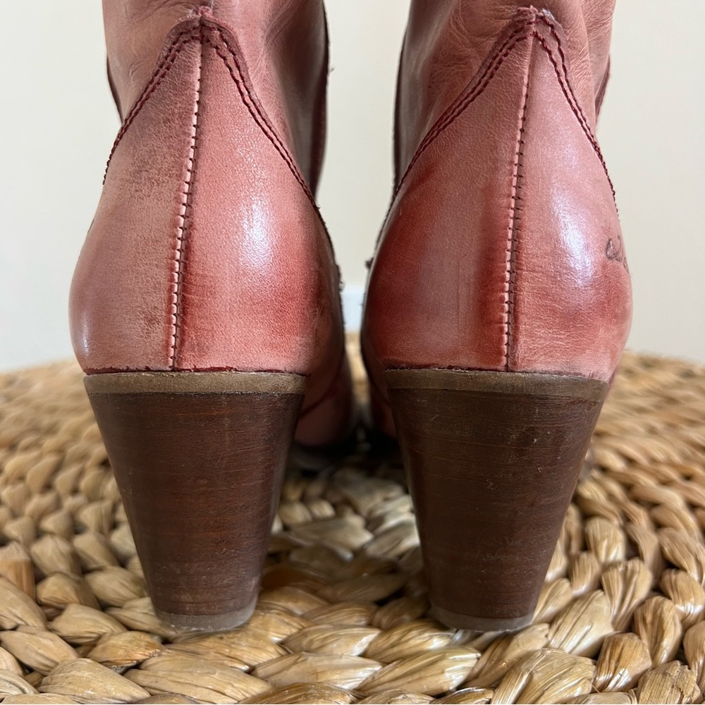 Vintage Destroy Heeled Boots - Picture 8 of 16